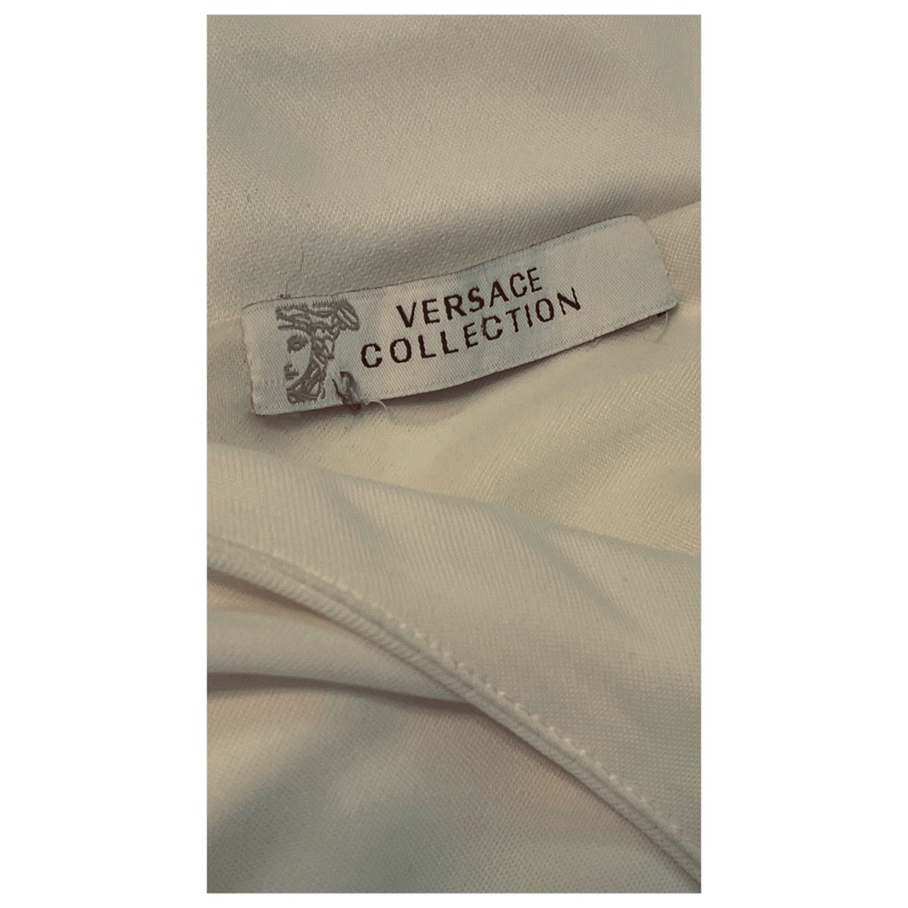 Versace Collection Creamy White Dress, - Picture 9 of 12